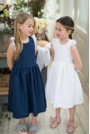 Navy Magnolia Sundress