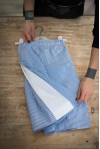 Panta Gaucho Righe Blu