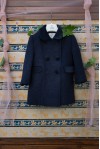 cappotto classico blu