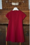 Abito Asimmetrico Bordeaux